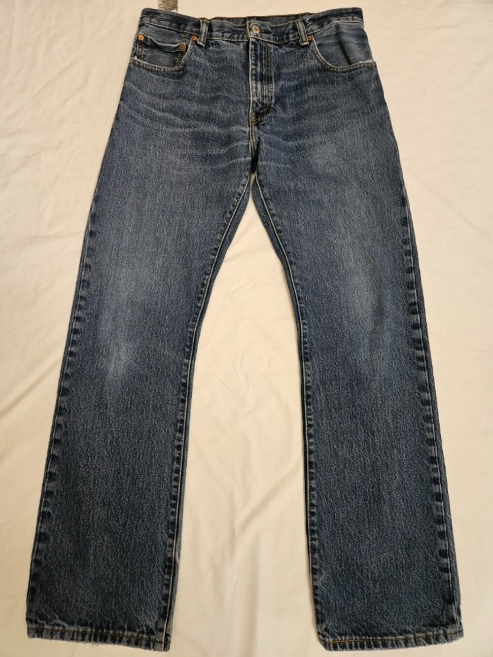 LEVIS 517 Bootcut Jeans Mens 34x34 Vintage Style Western Cowboy Denim Blue 👖